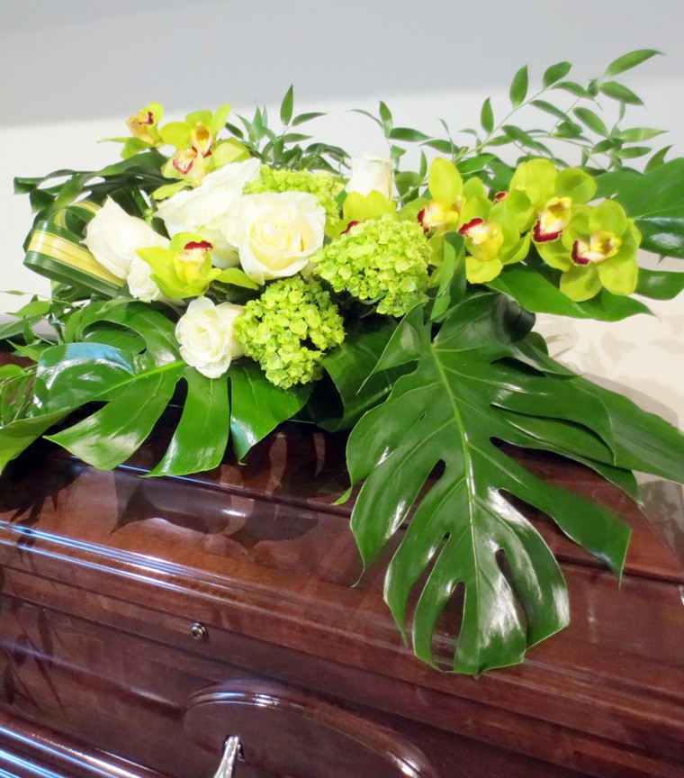 Funeral Casket Flowers