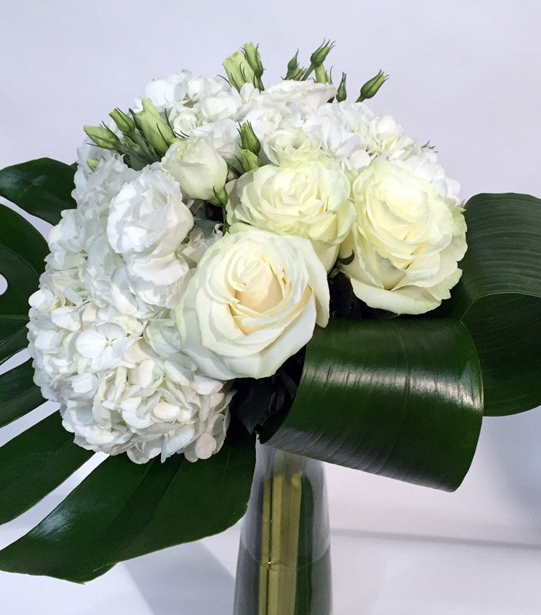 Bouquet Roses Hydrangeas