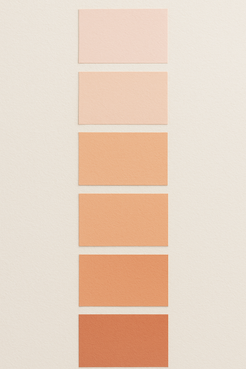 Florist’s choice bouquet in blush and peach palette, chic floral arrangement in Montreal