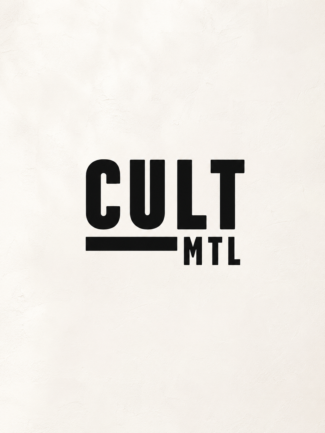 Cult MTL logo featured on the Pourquoi Pas Fleurs press and media page