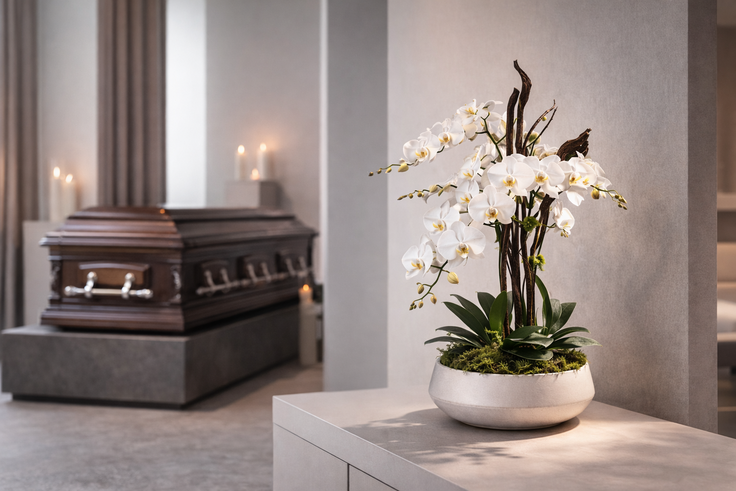Flower Delivery to Memoria Funeral Homes | Montreal | Pourquoi Pas Fleurs