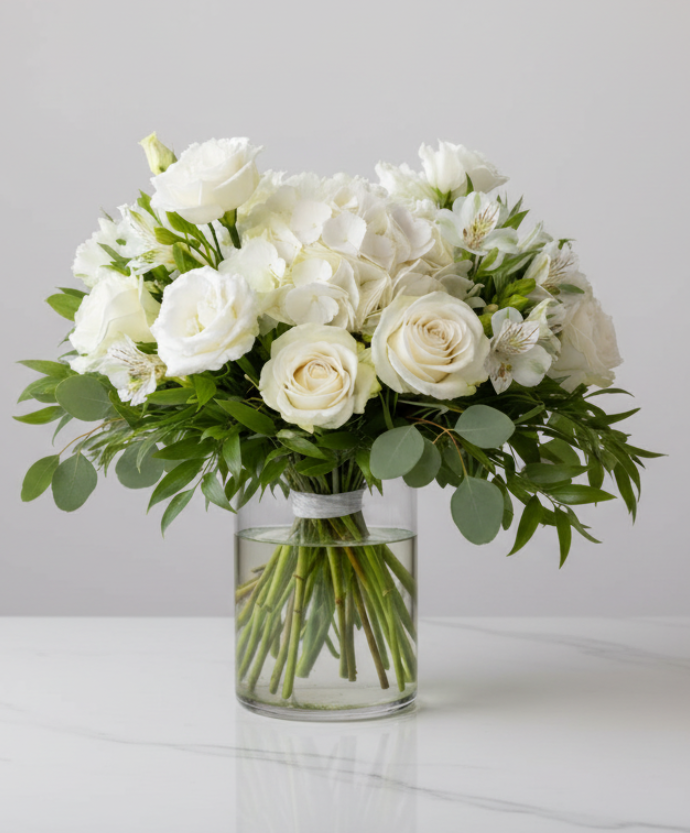 White Flowers Bouquet